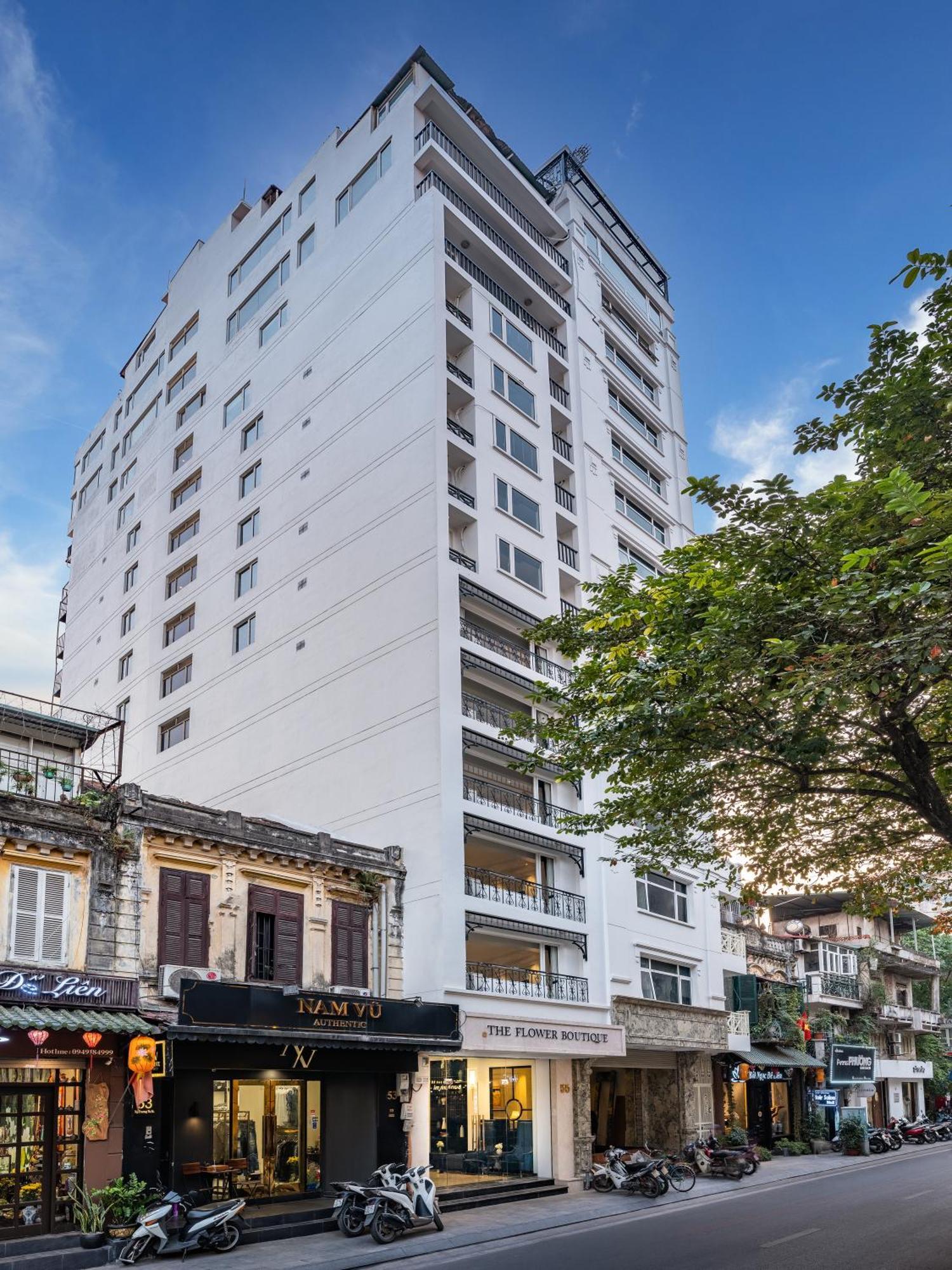 The Flower Boutique Hotel & Travel Hanoi Exterior photo
